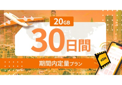 ヨーロッパ35カ国 20GB / 30日間